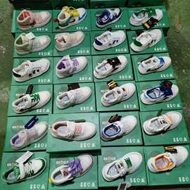 儿童运动板鞋儿童小白鞋春夏季网面透气男学生休闲单网板鞋杂款