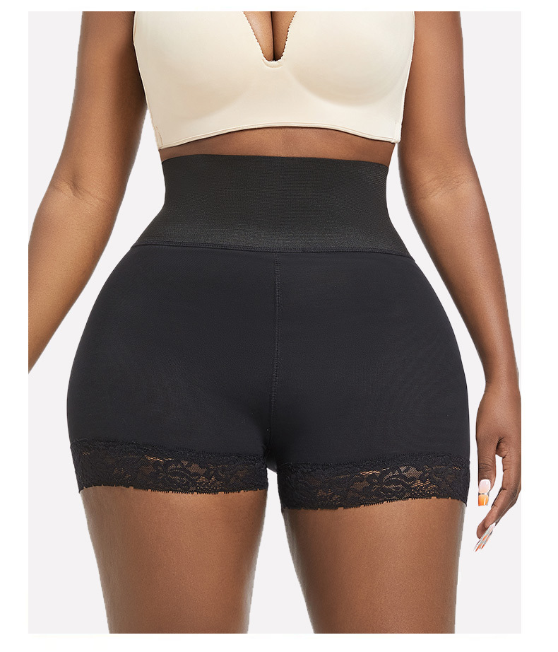Polyester Fabric Type High Waist Waist Line Stereotype, Waist Support, Seamless Function Solid Color Stereotype Waist Support Seamless Shaping Pants