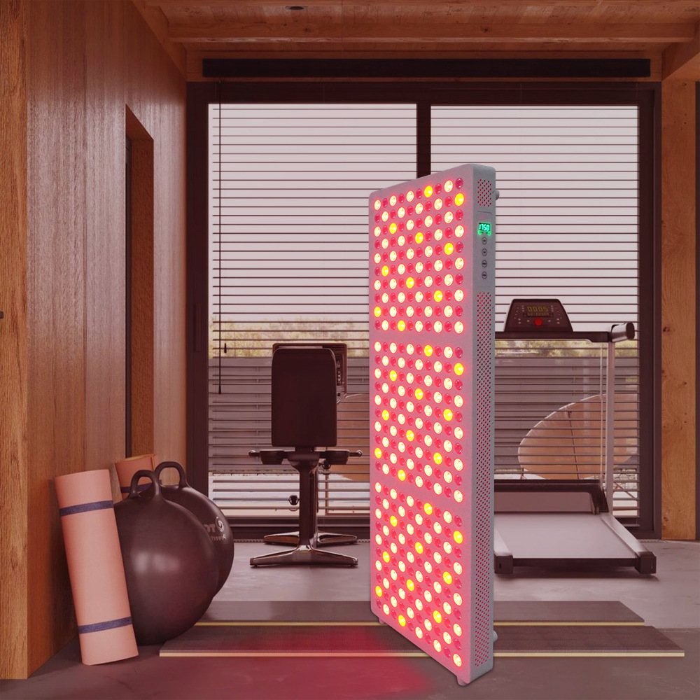 Fisioterapia salón de belleza led gran línea de luz infrarroja 1500w pulso fábrica de aparatos de fisioterapia electrónica LED gran cara
