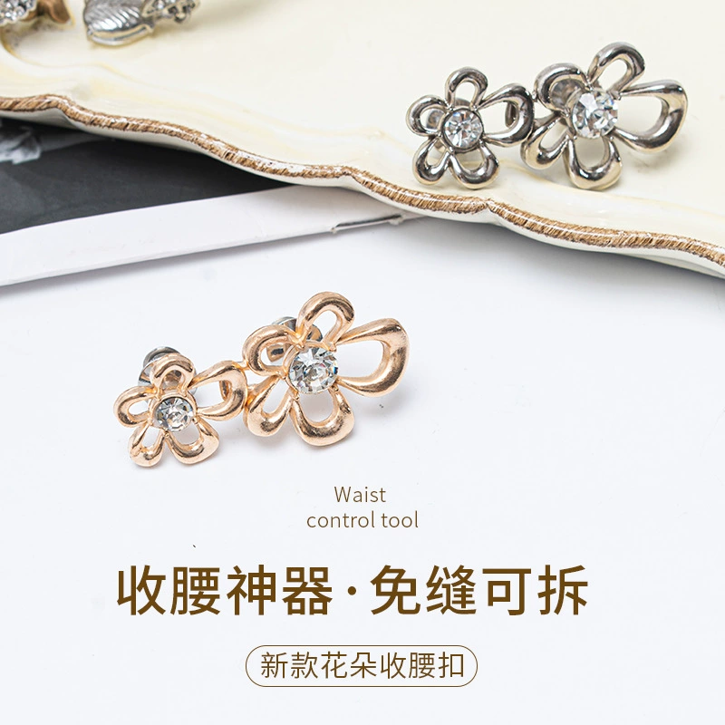 Съемная пряжка алмазная пряжка для цветов со стразами