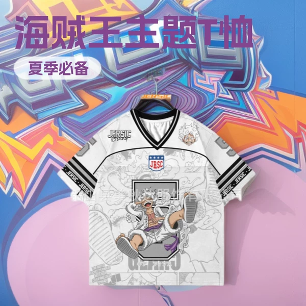 Cross-Border Foreign Trade Casual One Piece Print Trendy Unisex Couple Quick-Drying Men's Sports Jersey Manufacturer Wholesale