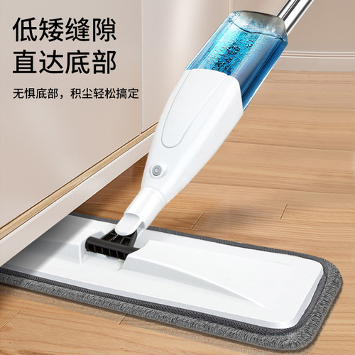 Spray and Mist Flat Mop Manufacturer, Hand-Free Household Use, One Mop Cleans an Entire Floor, Lazy Mop, Dry and Wet Dual-Use Floor Cleaning