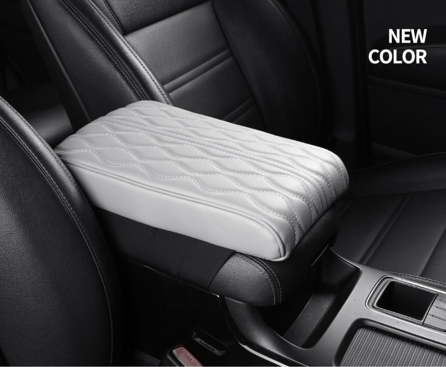 Corea del Sur nuevo coche apoyabrazos caja pad Amazon memoria espuma altura aumento de cuero universal coche apoyabrazos Pad funda