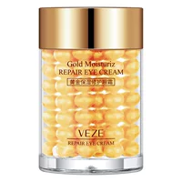 Fanzhen 24K Gold Eye Cream Увлажняющий опресняющий темные мешки под глазами частицы жира под глазами Крем для глаз Укрепляющая эссенция для глаз оптом