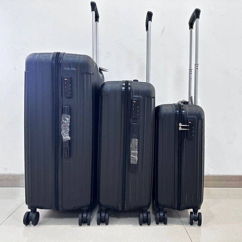 ABS スーツケース 3 点セット 20/24/28inch セット パスワード付き旅行用バッグ ギフト トロリーバッグ 機内持ち込み用スーツケース|undefined