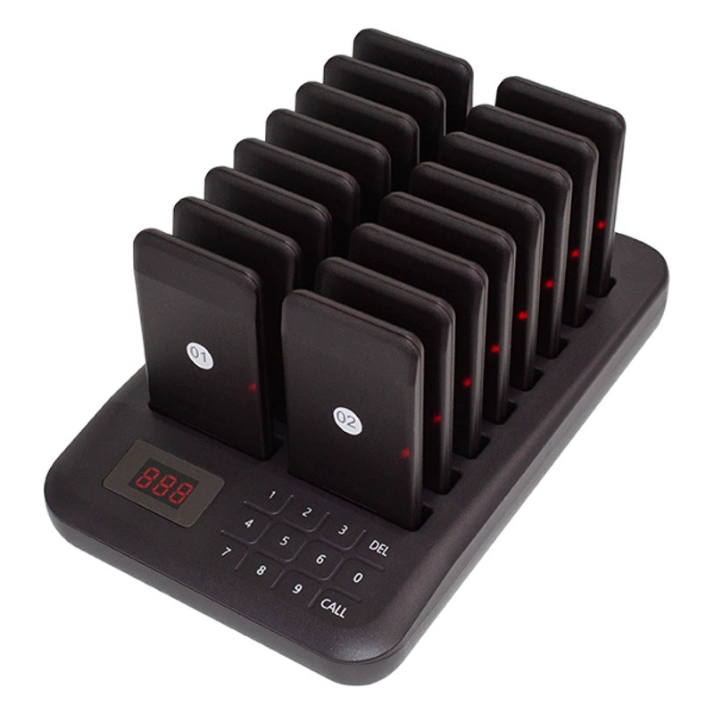 Внешняя торговля Беспроводная приемная столовая Ресторан Банк Коммерческий вызыватель Вибрационный вызыватель