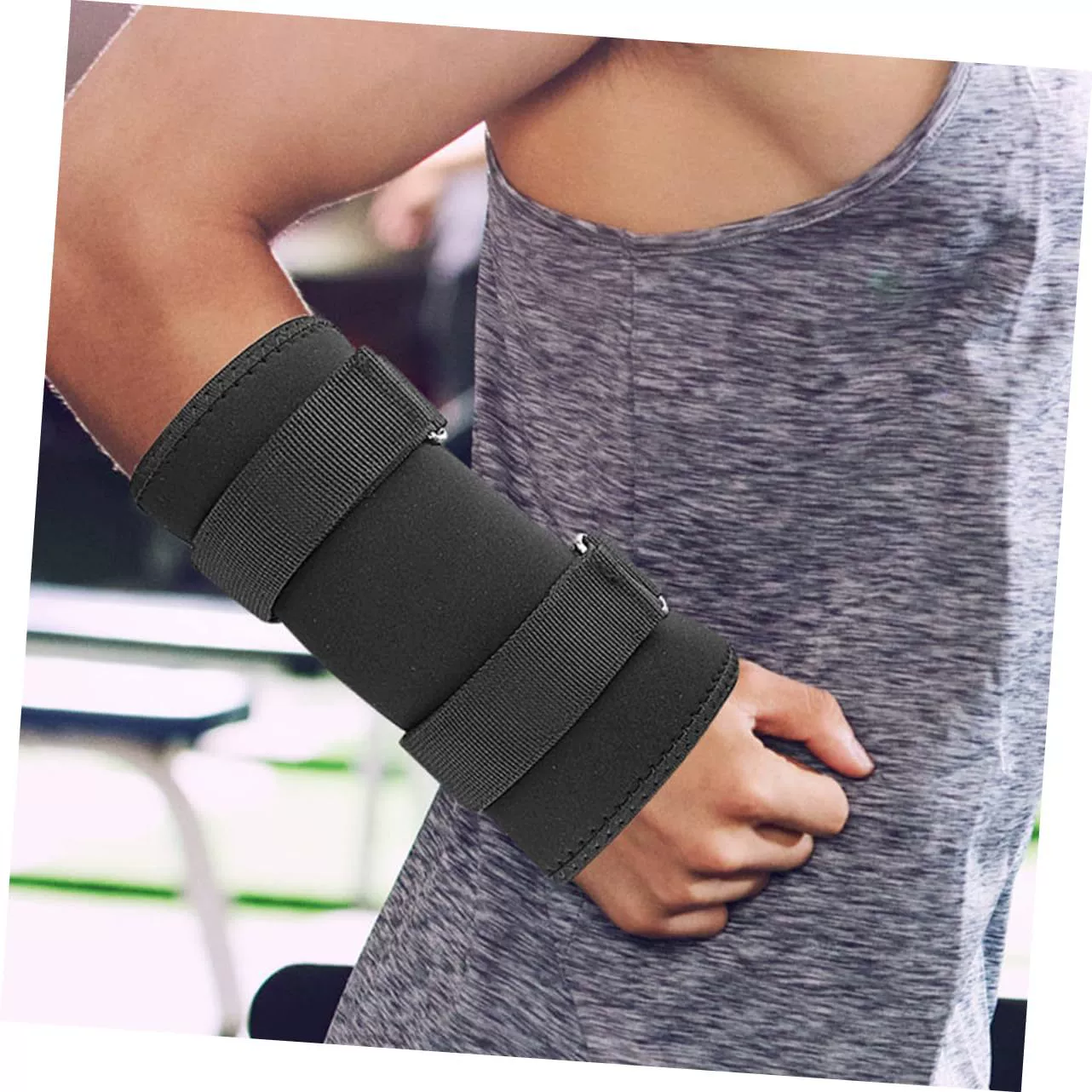 Wristband, belt, protective gear for gym, clips included