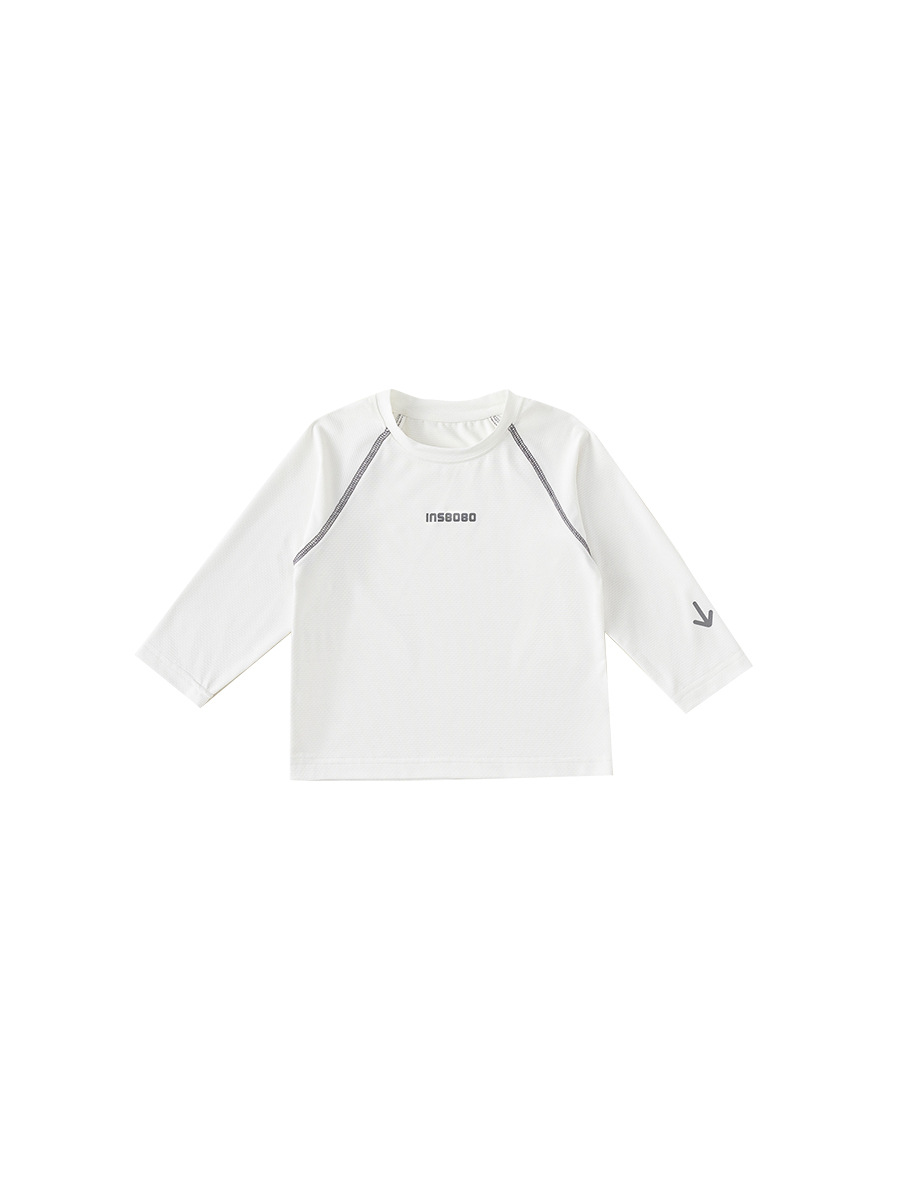 Babycity protector solar para niños y niñas camiseta de manga larga verano nuevo producto niños cuello redondo top de secado rápido base CY84102 image 6
