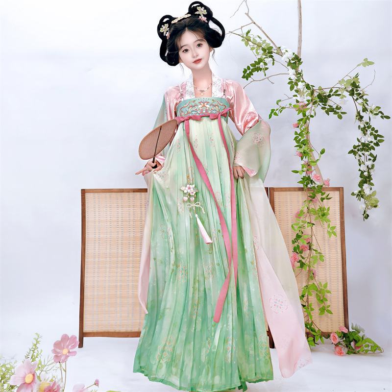 原创汉服2025新款汉服齐胸襦裙汉服女2025新款春夏季仙气唐制古装