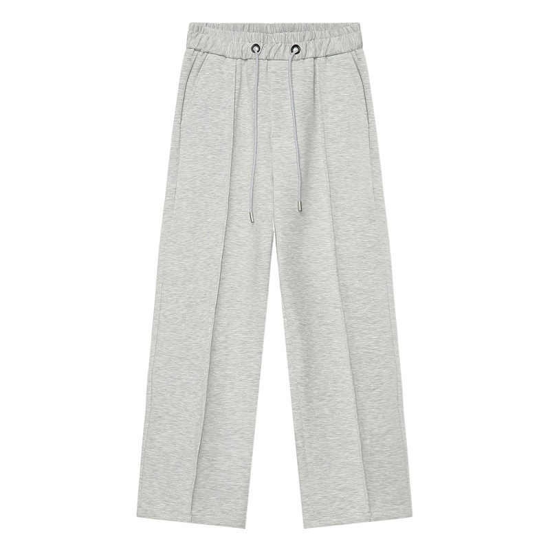 Mtlclothes ropa de Hombre | 2024 primavera nuevo cordón deportes elástico cintura recta suelta casual sweatpants moda