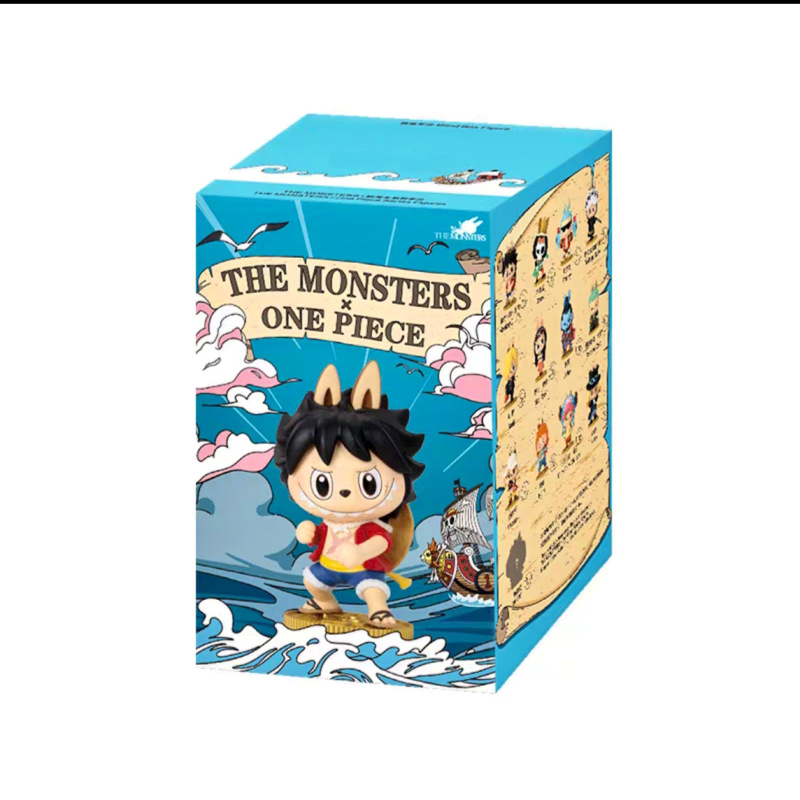 POPMART泡泡玛特THE MONSTERS×航海王系列手办盲盒LABUBU海贼王|undefined