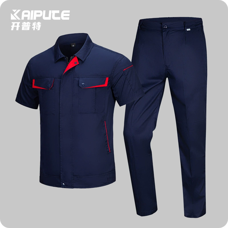 Трансграничный летний комплект рабочей одежды с короткими рукавами