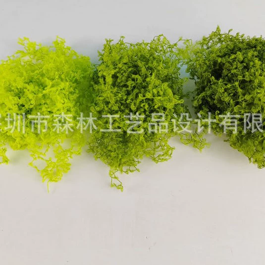 Микро-ландшафтный орнамент Teng игрушка ротанг имитация мха газон тянет нитевидный мох