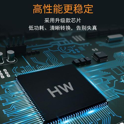 vga to hdmi conversion cable VGA male to HDMI female computer connected to TV with audio power supply cable converter