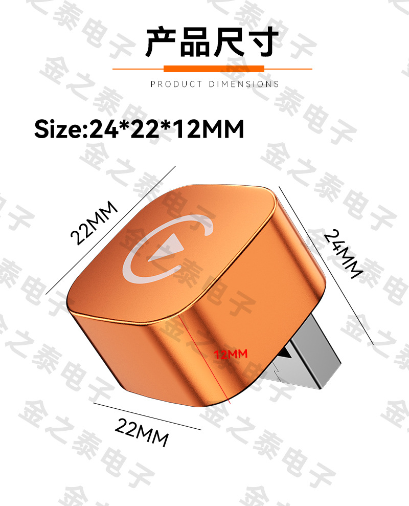 Original carplay wired to wireless hicar box, smart car connectivity navigation, Huawei hicar box