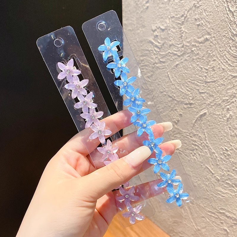 La hebilla trenzada del pelo de los niños no duele el pelo de las niñas de la horquilla rota mini