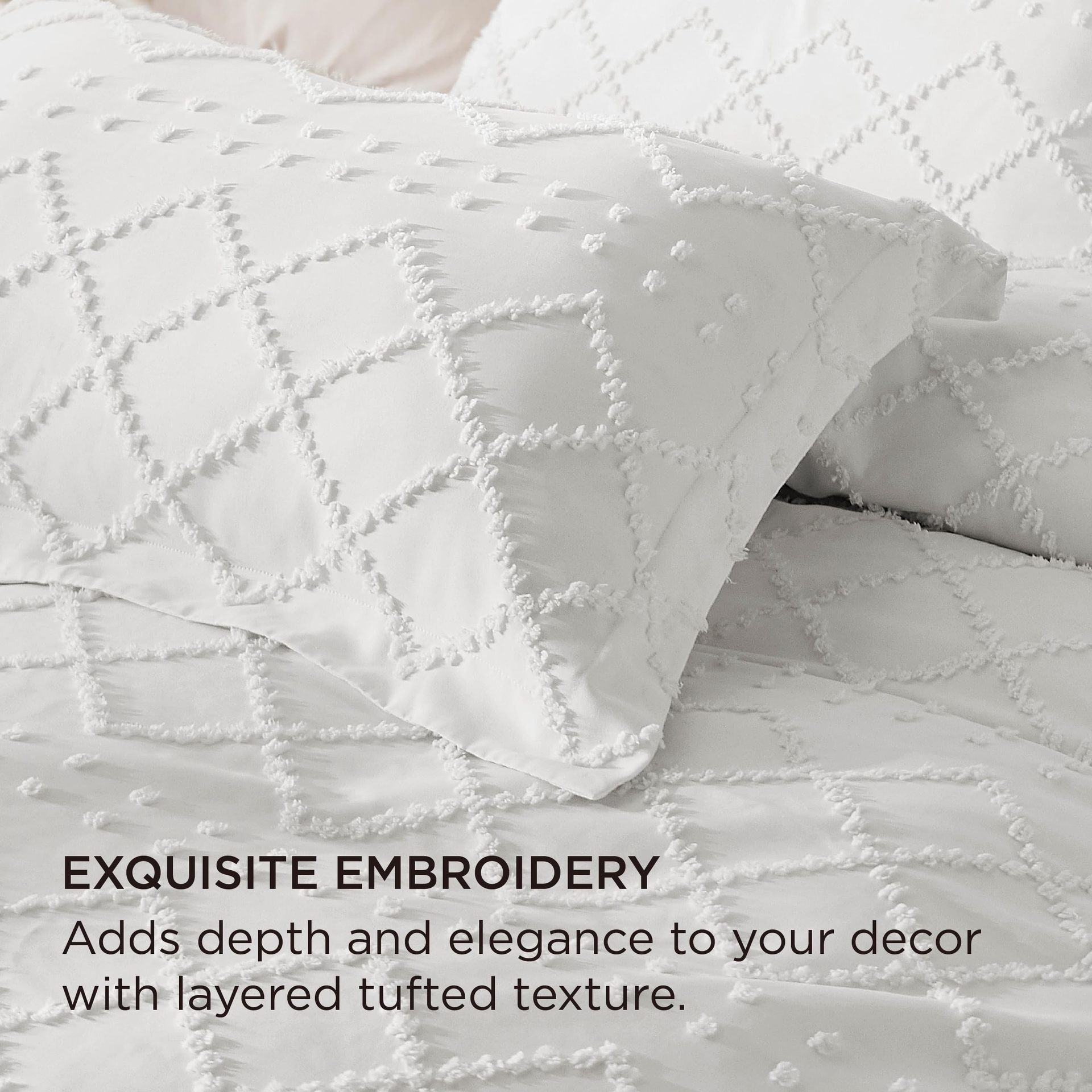 01 - White (No Comforter) Cal