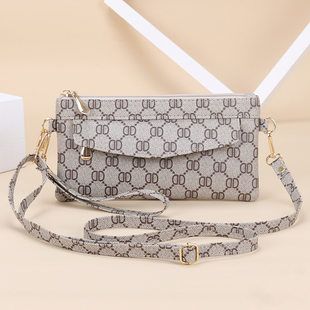 Shoulder bag, one-shoulder bag, purse, mobile phone, wallet, small clutch bag, Korean style