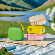 可爱多巴胺化妆包外出便携旅行防摔多层韩版收纳包手提双层洗漱