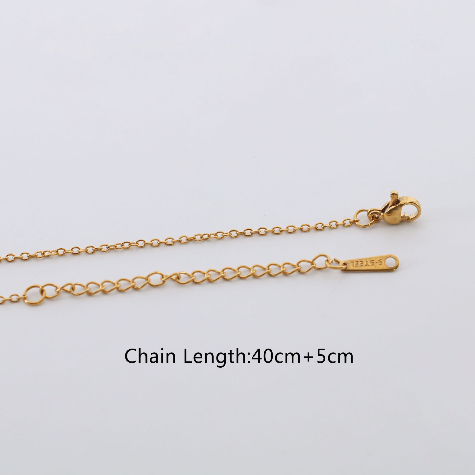 Mode Constellation Acier Au Titane Placage Collier display picture 2