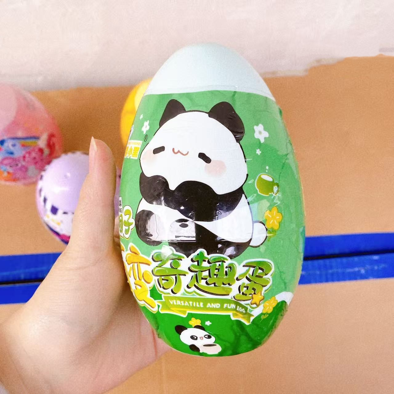 Nuevos juguetes para niños ciegos caja golpea huevos de oro huevos puestos de regalos de la puerta de la escuela regalos del día de los niños al por mayor