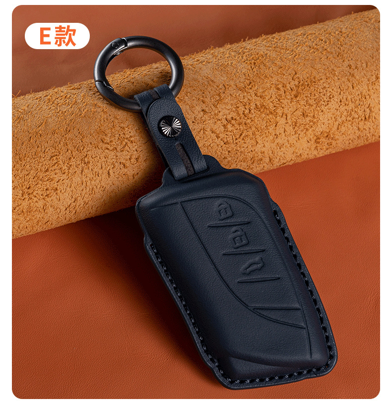 Suitable for first layer cowhide Lexus key case es200260 ES300 nx200 lx570 bag genuine leather