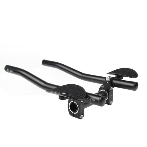New aluminum alloy bicycle rest handlebar mountain road bike aluminum padded auxiliary handlebar split detachable TT handlebar