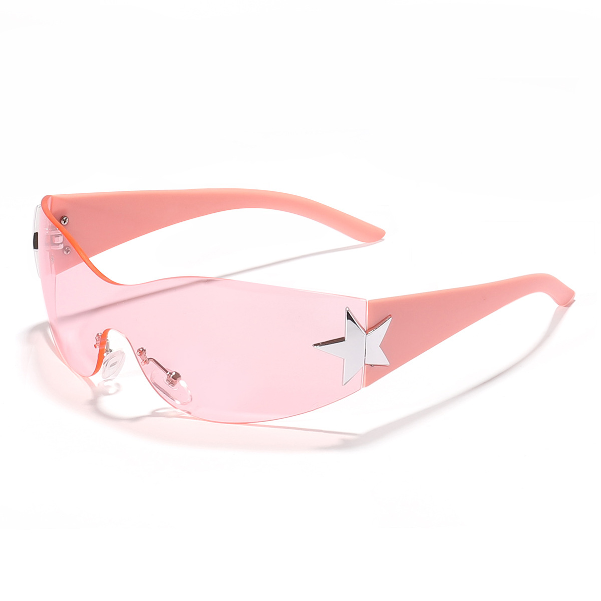 Gafas de Sol para niños y niñas moda calle tiro de una sola pieza gafas de Marco grande niños bebé gafas de sol a prueba de UV