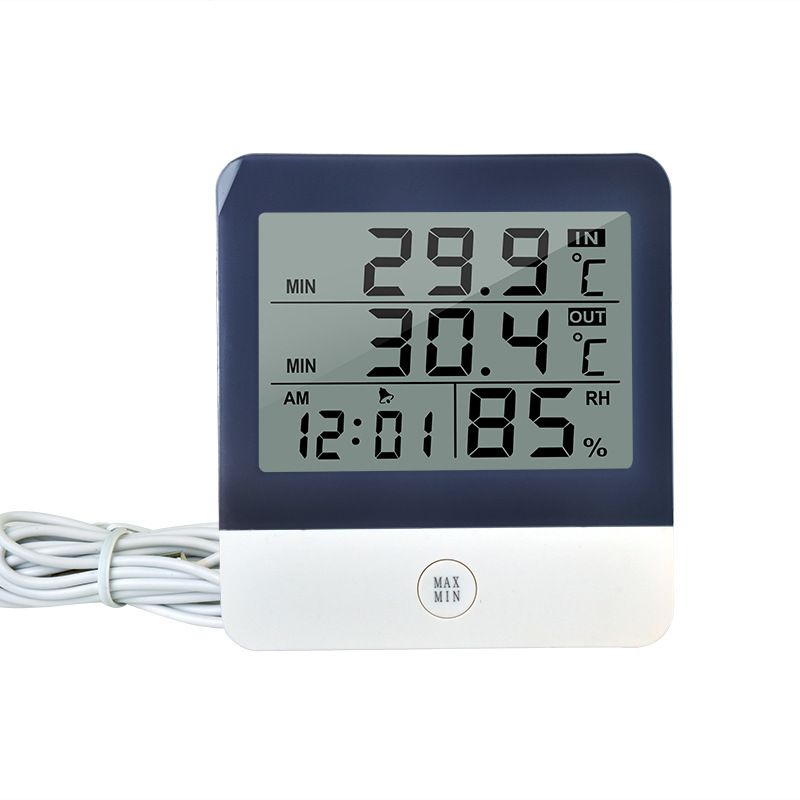 室内室外温度计湿度计工业大棚家用电子数显温湿度表高精度带探头