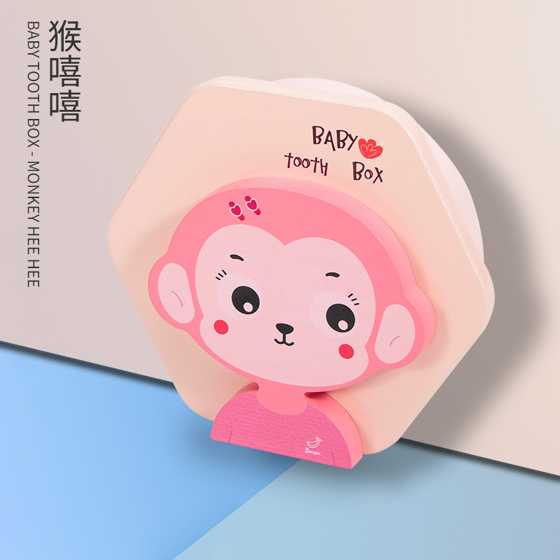 Caja de pezón para niños de madera 1-3-5 años bebé pelo fetal pezón caja de almacenamiento año viejo conmemorativo cordón umbilical caja de colección