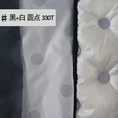 Down jacket direct filling channel cloth 3D velvet-filled anti-velvet semi-finished fabric xiangfeng liner down jacket liner