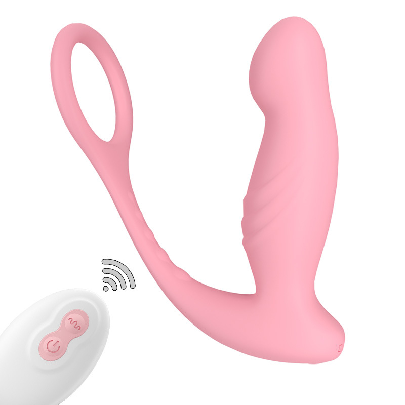 Astringuniu transfronterizo de comercio exterior desgaste de la próstata masajeador hebilla de frecuencia variable vibración anal plug palo de masaje equipo para adultos
