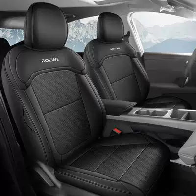 with all-season, fully enclosed seat cushions, Modelə uyğun (Original) oturacaq örtükləri - elegant-black-standard-edition-note-the-model-year-front-row-fully-covered-rear-row-partially-covered