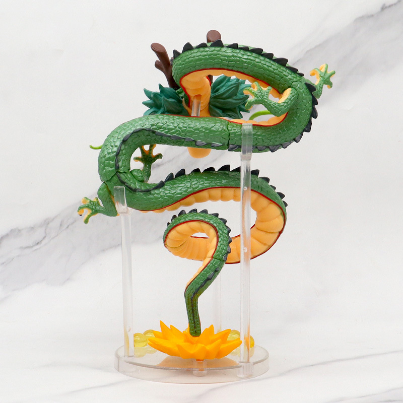 Chaowan Animation City TV City Adornos de mano de la ciudad Dragon Ball Series Little Blue Dragon Shenlong Model Adornos de mano al por mayor