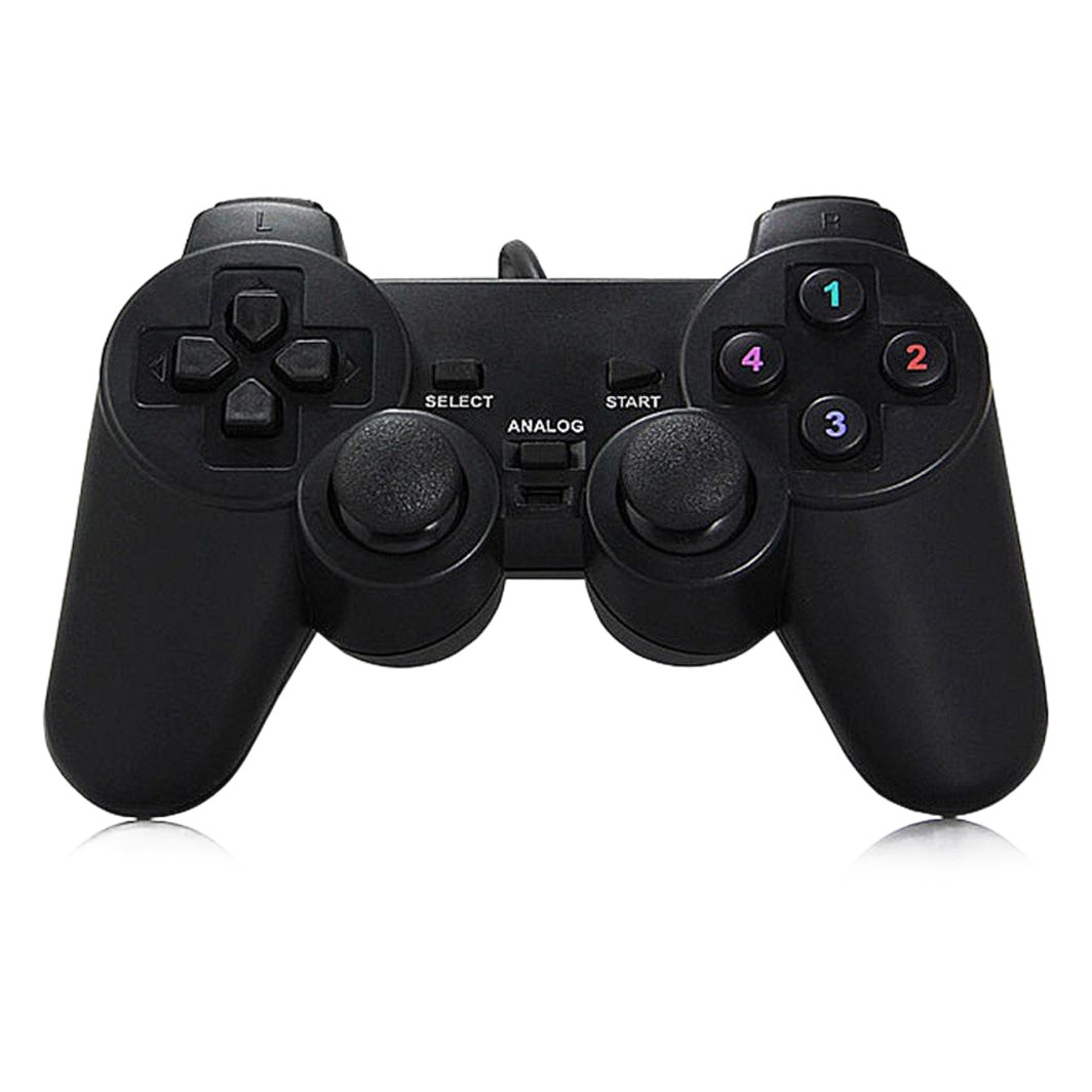 USB GamePad PS2 exterior individual cable PC Arcade Rocker controlador PS mango con cable