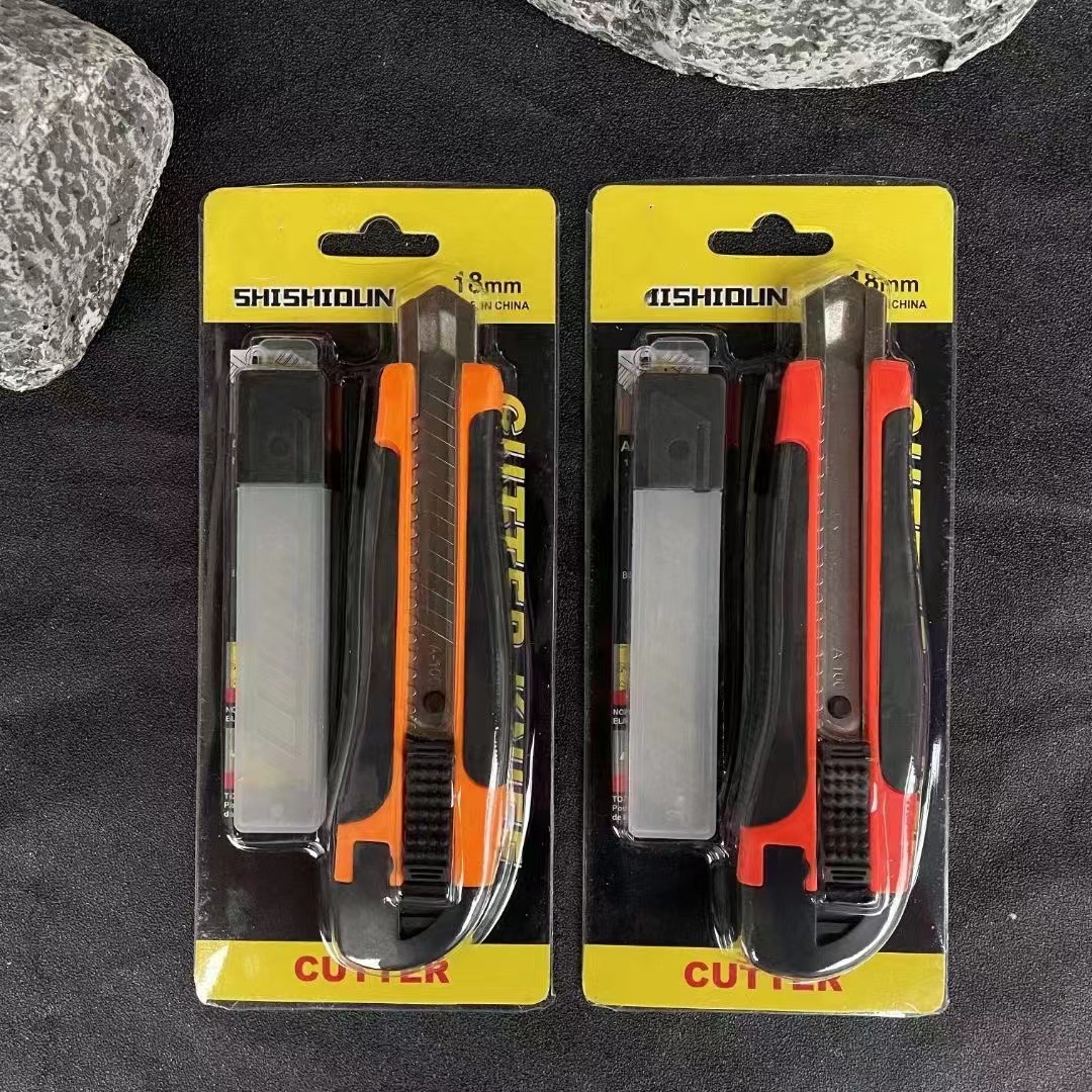 Fabricante de origen Cuchillo de uso general grande Cuchillo expreso Cuchillo de papel tapiz de acero inoxidable especial Desembalaje Cuchillo de corte de papel grueso
