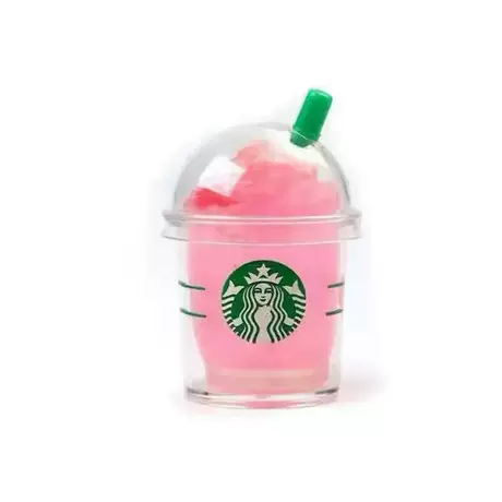 Milk tea cup squeeze toy [pink] - color box packaging