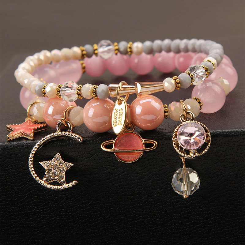 Elegant Lady Heart Shape Cat Artificial Crystal Women's Bracelets display picture 1