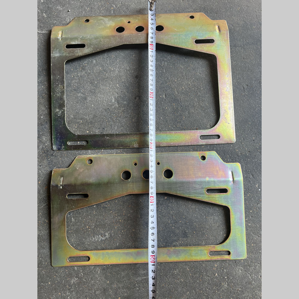 Road clearance vehicle license plate frame, dedicated license plate holder for road rescue vehicles, license plate bracket for engineering vehicles