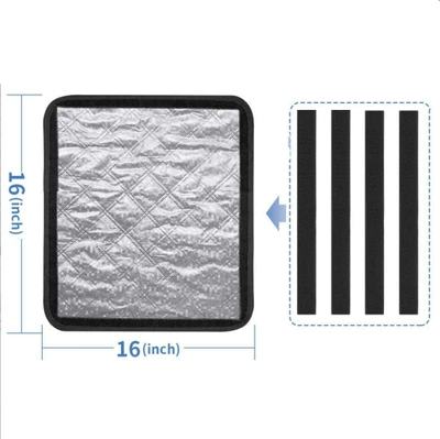 Sun shade Explosions RV Door and Window - 406406cm-silver-snow-shield-a0629