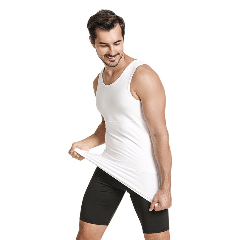 Lgbtq Amazon Tiktok Popular Men's Shapewear, Chest Compression and Tummy Control Vest, Body Shaping Garment Factory