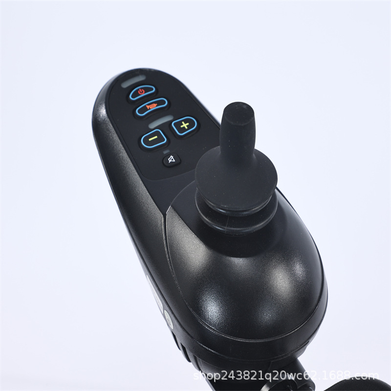 Customized Electric Wheelchair, Cross-Border Aluminum Alloy Model, Fully Automatic Foldable Mobility Scooter for the Elderly and Disabled, Lightweight and Foldable