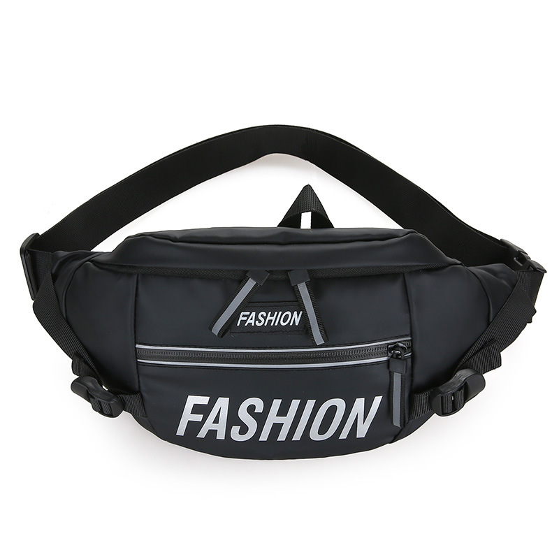 Bolso de la cintura de la marca de moda ins bolso de pecho de pareja de la calle nuevo estilo coreano de las mujeres Harajuku estilo de viaje bolso de hombro casual