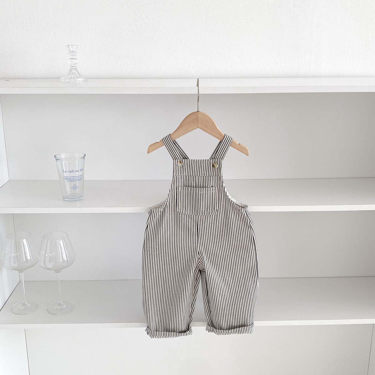 2025 韓国風子供服ベビーオーバーオール秋デニムジャンプスーツ西洋スタイル男性と女性のベビーカジュアルトレンディ子供