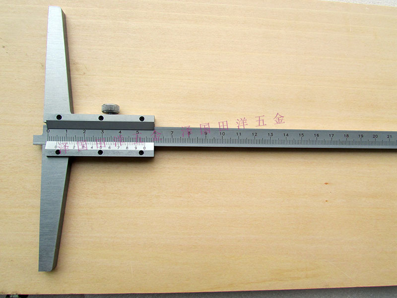 上海赛一加长深度卡尺0-500*150mm天富