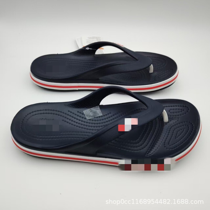 Fashionable Flip-Flops for Men and Women, Summer Outdoor Casual Lightweight Beach Shoes, Non-Slip Slippers, Couple Style, Versatile Clogs