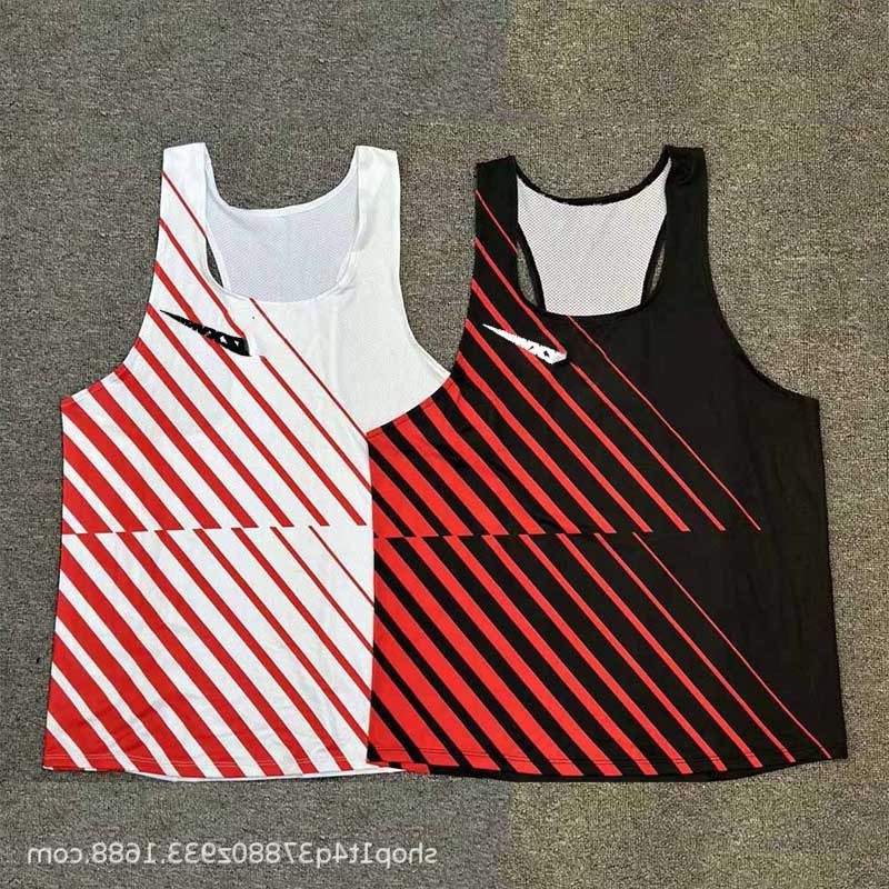 【Marathon Tank Top】For track and field, outdoor running, quick-drying, breathable, lightweight, sports training, racing, friendly competition