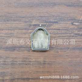 S925 纯银 唐卡盒 噶乌盒 擦擦盒子 复古泰银佛像经文 唐卡嘎乌盒
