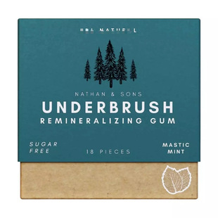 ������Organic MASTIC MINT miracle remineralizing chewing gum