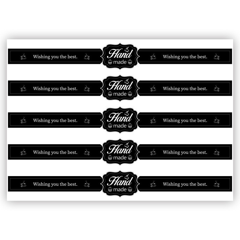Model 008; 50 stickers/pack (20x2.5cm)